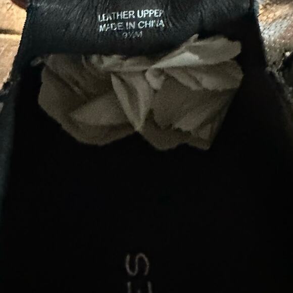 J Slides SlipOn Platform Sneaker Snake-Embossed Cleo Leather Black Size 9.5 - Picture 15 of 15